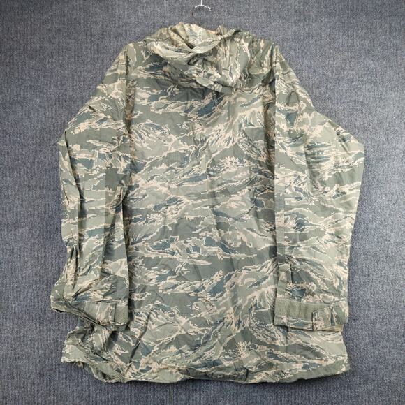 U.S. Army Improved Rainsuit Parka Jacket Mens Size M Green Digital Camo - Picture 3 of 15